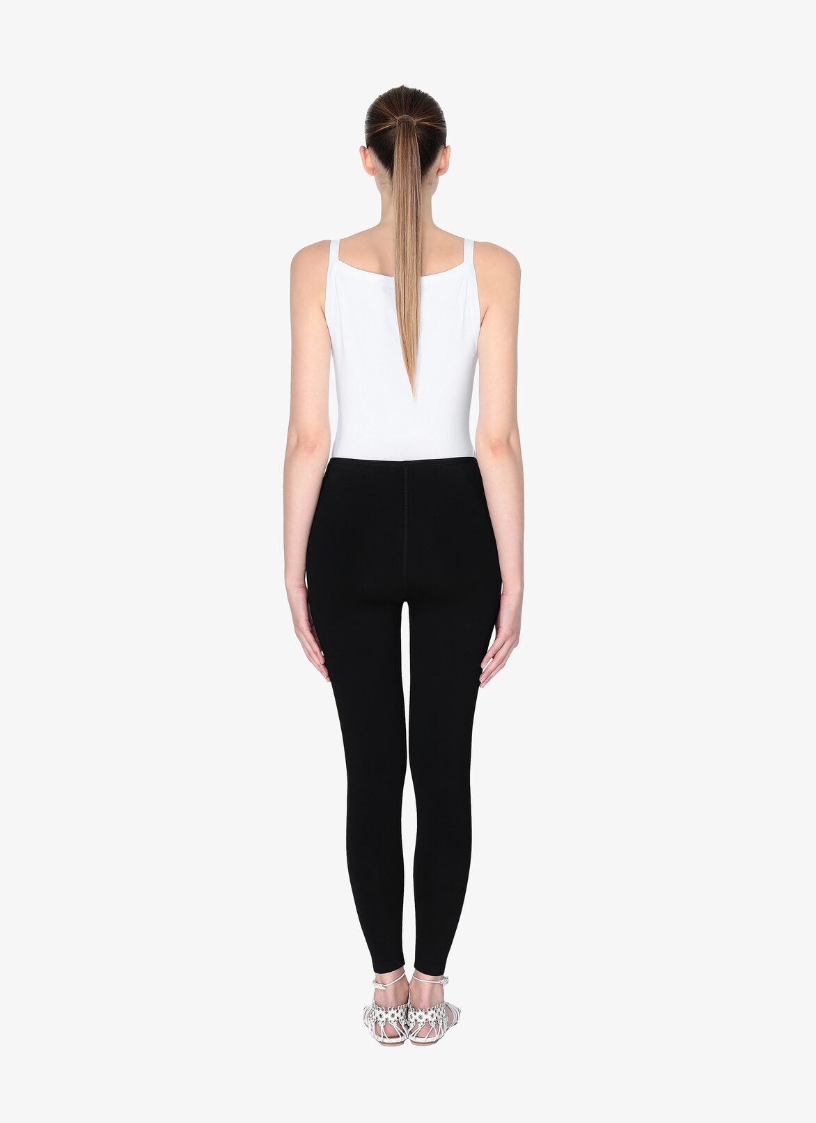 Sleeveless Bodysuit ALAÏA WHITE SLEEVELESS BODYSUIT